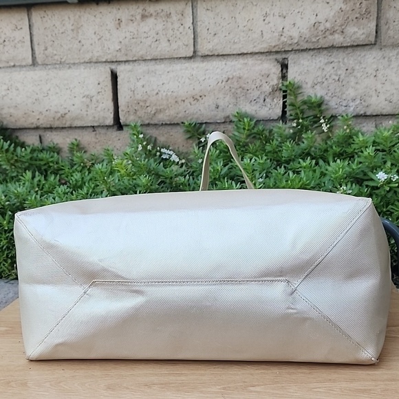 Michael Kors Champagne Metalic Gold Shopping Tote - Picture 5 of 13